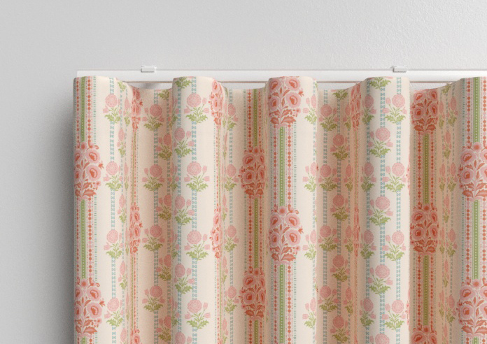 Petal & Block Jaipur Stripe, Dhara - Made to Measure Curtains - Image 13